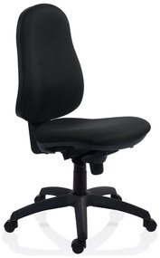 Scaun birou ergonomic Felix Syn, rotativ, textil,negru