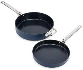 Tigăi cu suprafață ceramică 2 buc. Space – Joseph Joseph