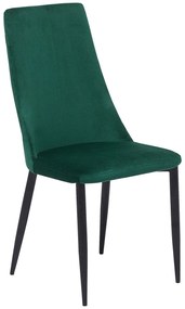 Set 2 buc. scaune pentru sufragerie Clenot (smaragd). 1009930