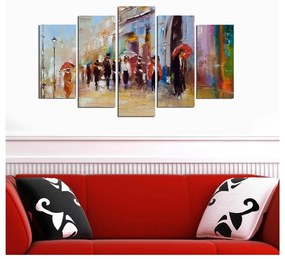 Tablouri 5 buc. 20x60 cm – Wallity