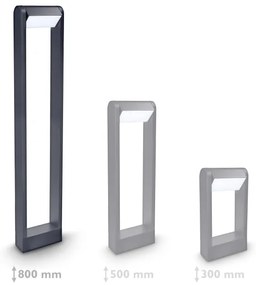 Lampă LED de exterior Brilagi CROTONE LED/7W/230V antracit IP54 80 cm