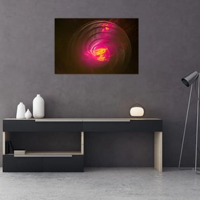 Tablou - abstacție cu spirala (90x60 cm)
