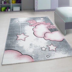 Covor pentru copii roz/gri 120x170 cm Kids – Ayyildiz Carpets