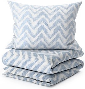 Lenjerie de pat din bumbac Renforcé VLNKY albastru Dimensiune lenjerie de pat: 70 x 90 cm | 140 x 200 cm