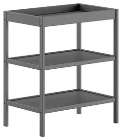 Masă de înfășat gri antracit din lemn de fag Dino – Vipack