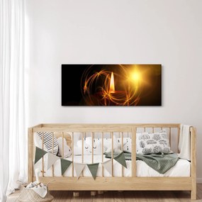 Tablou cu lumânare (120x50 cm)