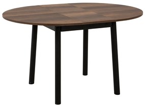 Masă de luat masa Oliver Walnut Black