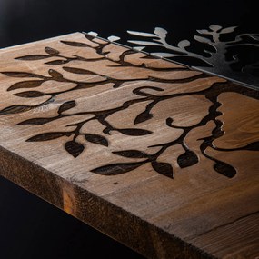Accesoriu Decorativ de Perete Agac, Lemn