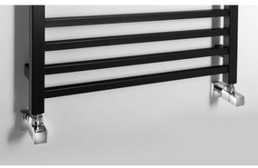 Sapho - Radiator pentru baie METRO, 557 W, 60 x 151 cm, negru mat