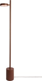 Lampadar LED din lemn de frasin maro Okinawa