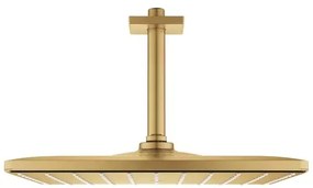 Palarie si brat de dus Grohe Rainshower Mono Cube 310 auriu periat Cool Sunrise cu 1 functie