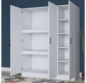 Dulap cu rafturi Bafaretta 5 (alb). 1106726
