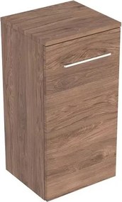 Dulap baie suspendat pentru lavoar Geberit Selnova Square nuc 1 usa 33 cm