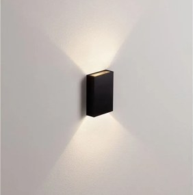 Aplica lumina ambientala pentru fatade IP65 SAM negru