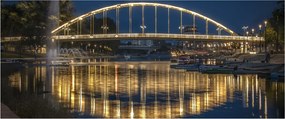 Tablou cu făntână arteziană (120x50 cm)