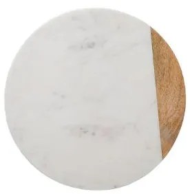 Platou Rotativ Wood Marble