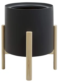 Ghiveci rotund cu auto-irrigare ASHI, diferite variante - Hobby Flower Dimensiuni: Ø 41 x 51, Culoare: duce