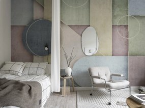 Fototapet, Arch Forms Pastel, Rebel Walls
