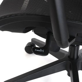 Scaun de birou Vesel, negru