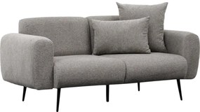 Canapea PISA, 2 locuri, gri deschis