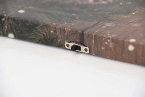 Pictură LED pe perete Pisica în fața felinarului,