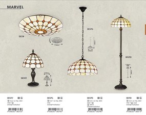 Lampadar design clasic Marvel bronz 8078 RX
