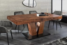 Masa extensibila RANCHO 160-200cm lemn de pin natural