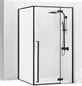 Cabina de dus Fargo 80x100 Black Mat