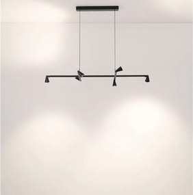 Lustra suspendata cu 6 spoturi LED RIVO