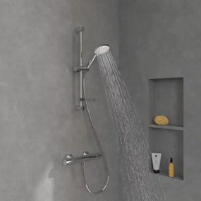 Set de dus cu bara 75 cm Villeroy&Boch Universal crom lucios etajera si para cu 3 functii: