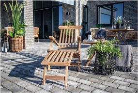 Șezlong din lemn de tec House Nordic Arrecife