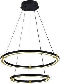 Lustră LED dimabilă pe cablu LED/130W/230V 3000-6500K + telecomandă