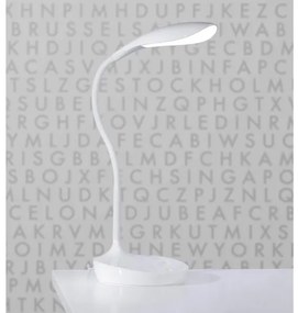 Markslöjd 106093 - LED Lampă de masă dimmabilă cu USB SWAN LED/4,6W/230V