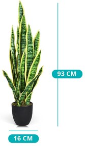 Plantă artificială Sansevieria, 93 cm