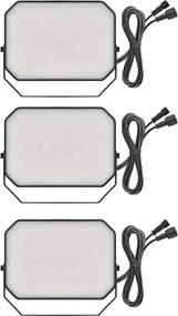 Set de 3 proiectoare LED RGBIC reglabile pentru exterior LED/14W/230V 3000-6500K IP65 Wi-Fi Tuya