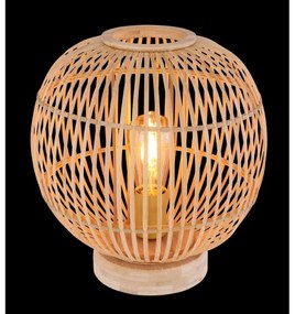 Lampă de masă HILDEGARD 1xE27/60W230V bambus Globo 15368T