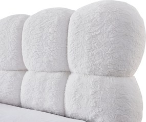 Pat dormitor dumonde, tapitat bej, Empress 180x200 cm