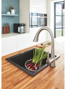 GROHE 32294DC2 - Baterie pentru chiuvetă ZEDRA, inox