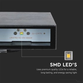 Aplică LED de exterior LED/4W/230V 3000K IP65 neagră
