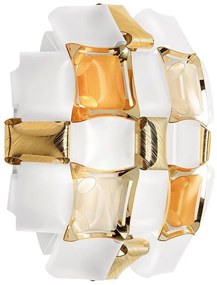 Aplica perete design modern geometric Mida Amber