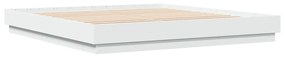 3209835 vidaXL Cadru de pat alb 180x200 cm din lemn prelucrat
