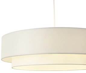 Lampa suspendată modernă albă 50cm 3 lumini - Drum Duo