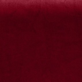 Draperii monocromatice din catifea de culoare burgundy 140 x 270 cm