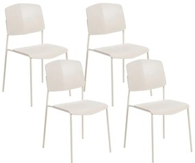 Set 4 buc scaun tip bar Augustino (bej). 1077727