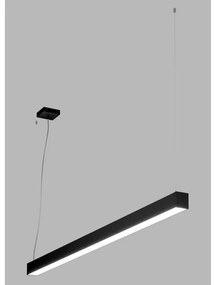 Lustră LED pe cablu NOLI LED/60W/230V 3000K/3500K/4000K negru LED2