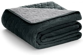 Cuvertură AmeliaHome Laila Silver, 220 x 240 cm, gri închis