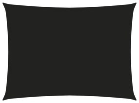 Parasolar, negru, 2,5x4 m, tesatura oxford, dreptunghiular Negru, 2.5 x 4 m