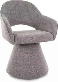 Scaun Riku Noelle gri 09/negru mat - H86 cm