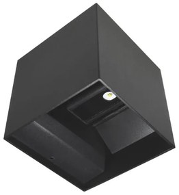 Aplică LED de exterior KREON 2xLED/3W/230V IP54 4000K negru