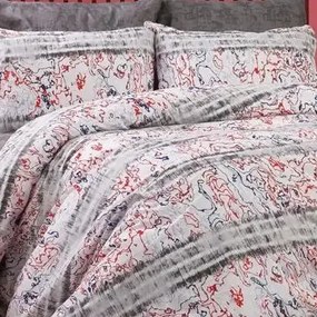 Lenjerie de pat bumbac satinat 2 persoane,homs,serie D 270,00033